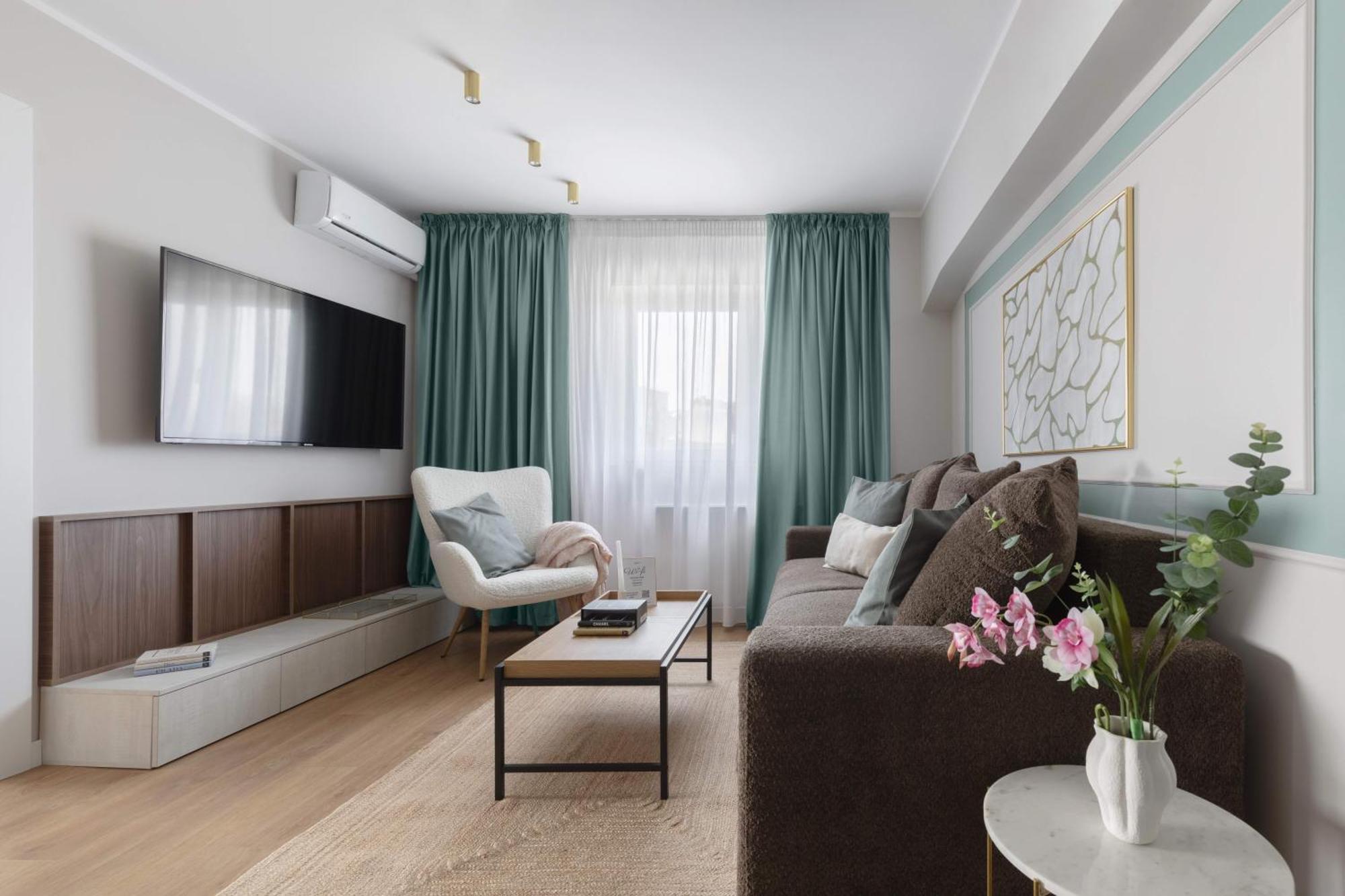 Holt - Sublime Minty Green 1Br On The Park Bucharest Exterior photo
